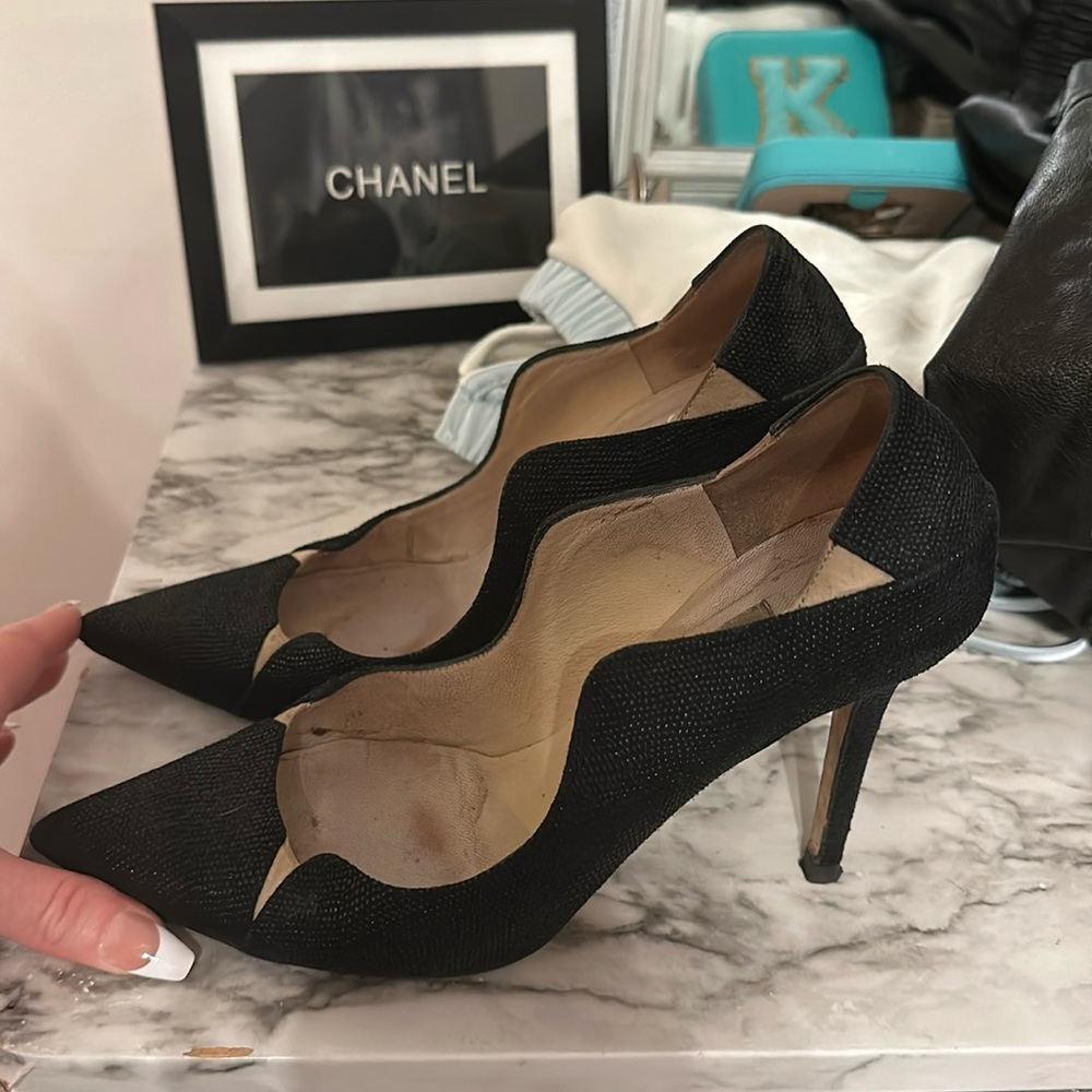 Jimmy Choo Tamika 37 black caviar